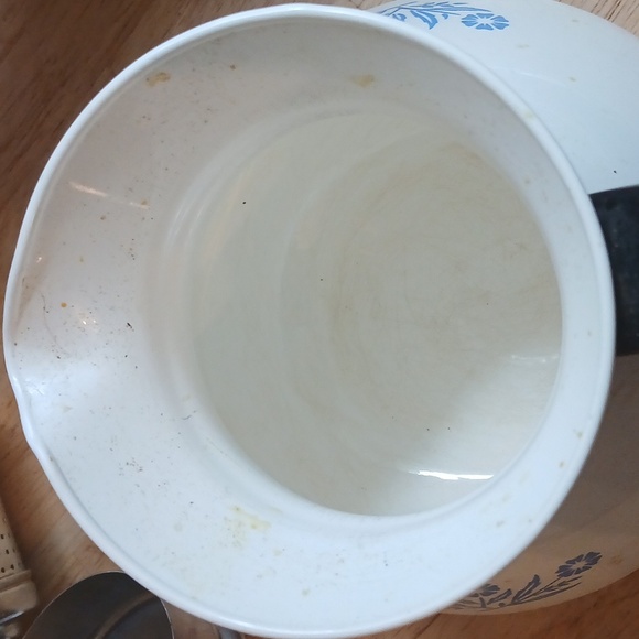 Corning Ware Cornflower Tea Kettle Coffee Pot. - Picture 7 of 8